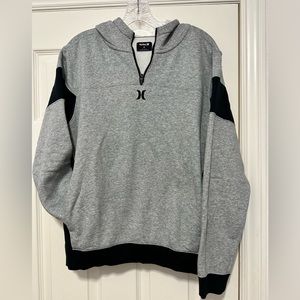Hurley quarter zip sweatshirt, men’s size small, excellent condition